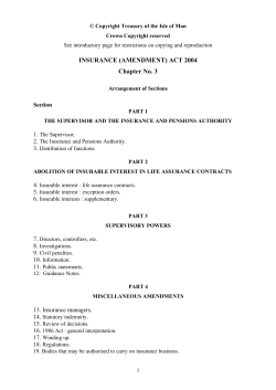 Insurance (Amendment) Act 2004