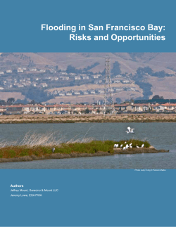 Flooding in San Francisco Bay: Risks and Opportunities
