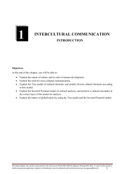 intercultural communication - Amsterdam University of Applied