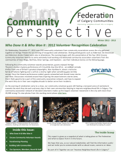 Community - Federation of Calgary Communities