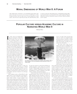 moral dimensions of world war ii