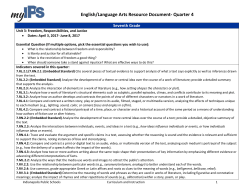 Quarter 4 - Indianapolis Public Schools