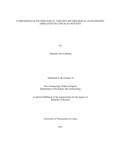 Analysis of Etruscan Iconography