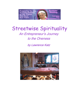 Streetwise Spirituality