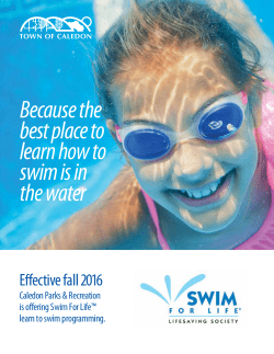 Swim for Life Guide