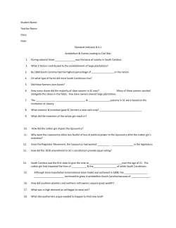 Student Name: Teacher Name: Class: Date: Standard Indicator 8