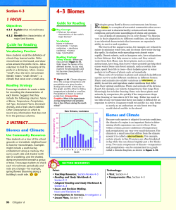 Section 4 4 3 Biomes