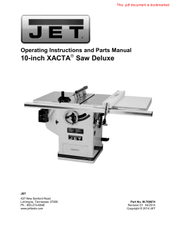 10-inch XACTA Saw Deluxe