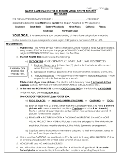 a) SECTION TITLE &ndash; GEOGRAPHY, CLIMATE, NATURAL