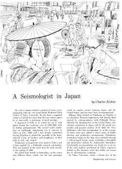 A Seismologist in - Caltech Magazine (formerly Engineering
