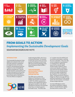 From Goals to Action: Implementing the