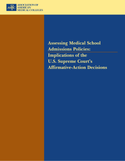 Assessing MD Education Report