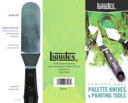 palette knives - Magasin Sennelier