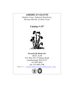 mostly modern first editions