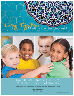 Complete Age 10-12: Cultural Contributions