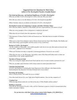 Mockingbird questions - DeChant