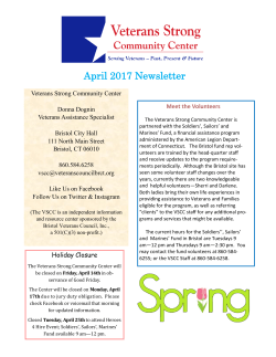 April 2017 Newsletter