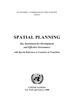 Spatial Planning