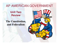 AP AMERICAN GOVERNMENT