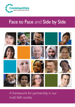 Face to Face and Side by Side