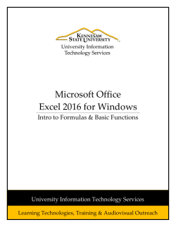 Microsoft Office Excel 2016 for Windows