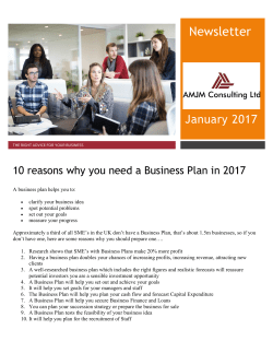 Newsletter - AMJM Consulting