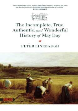 The Incomplete, True, Authentic, and Wonderful History of May Day pdf