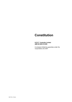 HESTA-Ltd-Constitution pdf, 726 kB