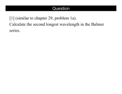 Question [1] (similar to chapter 29, problem 1a). Calculate the