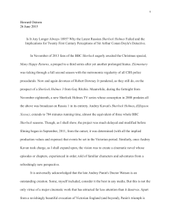 Is It Any Longer Always 1895?