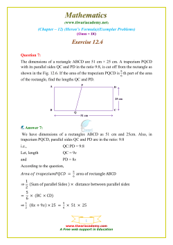 Question 7 - Tiwari Academy