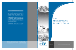 the microbanking bulletin no. 18