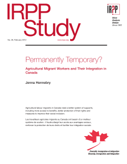 PDF - Institute for Research on Public Policy