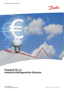 Pumped CO2 in Industrial Refrigeration Systems