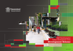 Development Scheme - Department of Infrastructure, Local