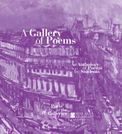 A Gallery of Poems - Fine Arts Museums of San Francisco