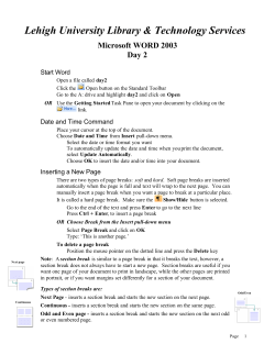 Day 2 - Lehigh University