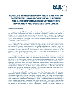 google`s transformation from gateway to gatekeeper