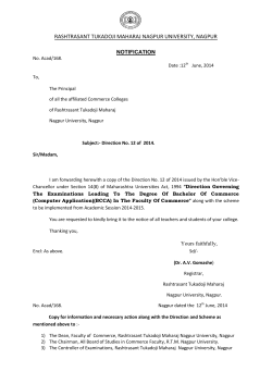Bachelor Of Commerce (Computer Application