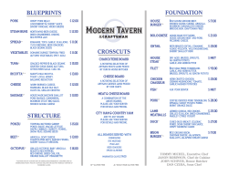 BLUEPRINTS FOUNDATION CROSSCUTS STRUCTURE