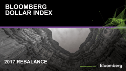 bloomberg dollar index - Bloomberg Professional Service