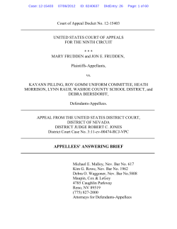 appellees` answering brief