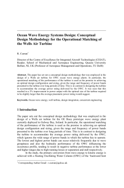 Ocean Wave Energy Systems Design: Conceptual Design