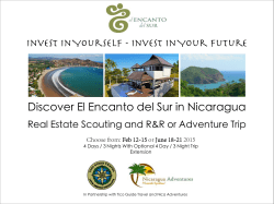 Discover El Encanto del Sur in Nicaragua