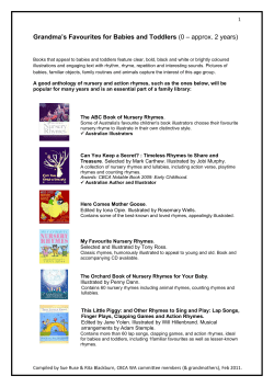 Grandma`s Favourites for Babies and Toddlers