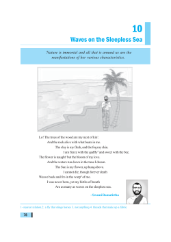 Waves on the Sleepless Sea