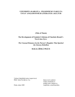 Table of contents page