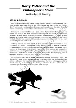 Harry Potter and the Philosopher`s Stone