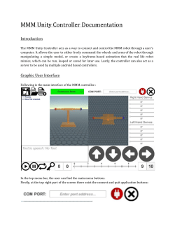 MMM Unity Controller Documentation