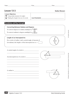 Lesson 13-3 - Ithaca Public Schools